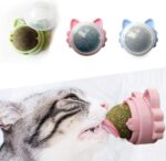 Catnip Ball Toy for Your Pet | 3 Pack Catnip Ball | Catnip Ball Dental Hygiene Toy | Catnip Wall Mount | Catnip Balls for Indoor Cats | Catnip Balls for cat Wall