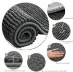 4 Pcs Guinea Pig Cage Liner, Bunny Washable Mats Rug Guinea Pig Fleece Bedding Reusable Rabbit Liner Small Animal Sleeping Bed for Bunny Ferret Rat Chinchilla