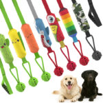 Fun Dog Rope Toy Sound Chew Toy for Small, Medium and Large Dogs, Interactive Rope Toy, Sounding Toy, Durable Toothpaste, Rope Dog Toy, Lack of Exercise, Stress Relief