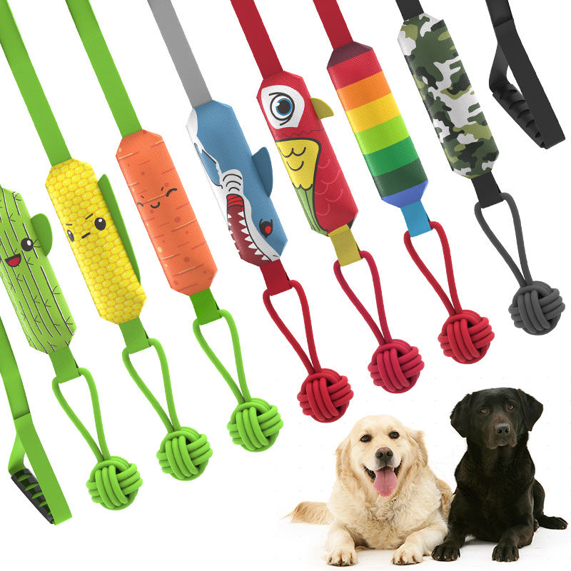 Fun Dog Rope Toy Sound Chew Toy for Small, Medium and Large Dogs, Interactive Rope Toy, Sounding Toy, Durable Toothpaste, Rope Dog Toy, Lack of Exercise, Stress Relief